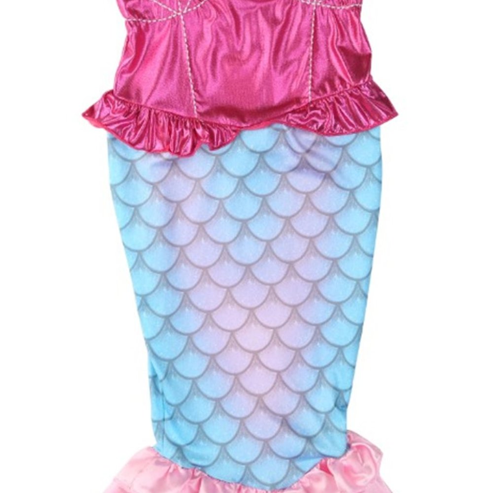Princess Mermaid Dress Little Girl Party Costume